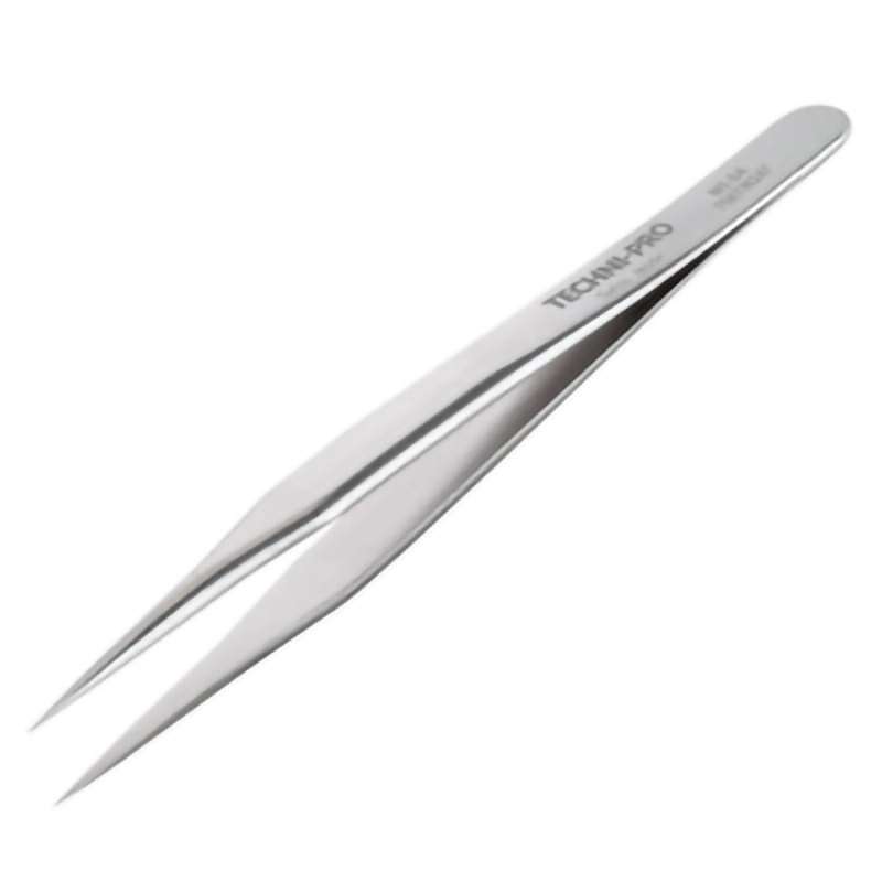 Mini Tweezers, Style M5, Anti-Acid/Anti-Mag, SS, Very Fine, Sharp, 3.1"